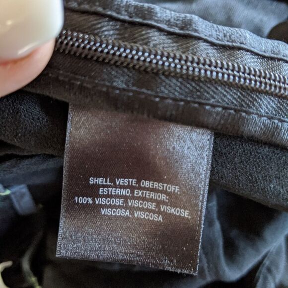 Anthropologie Ett Twa satin tie waist belted pant Size 0 - Picture 11 of 12